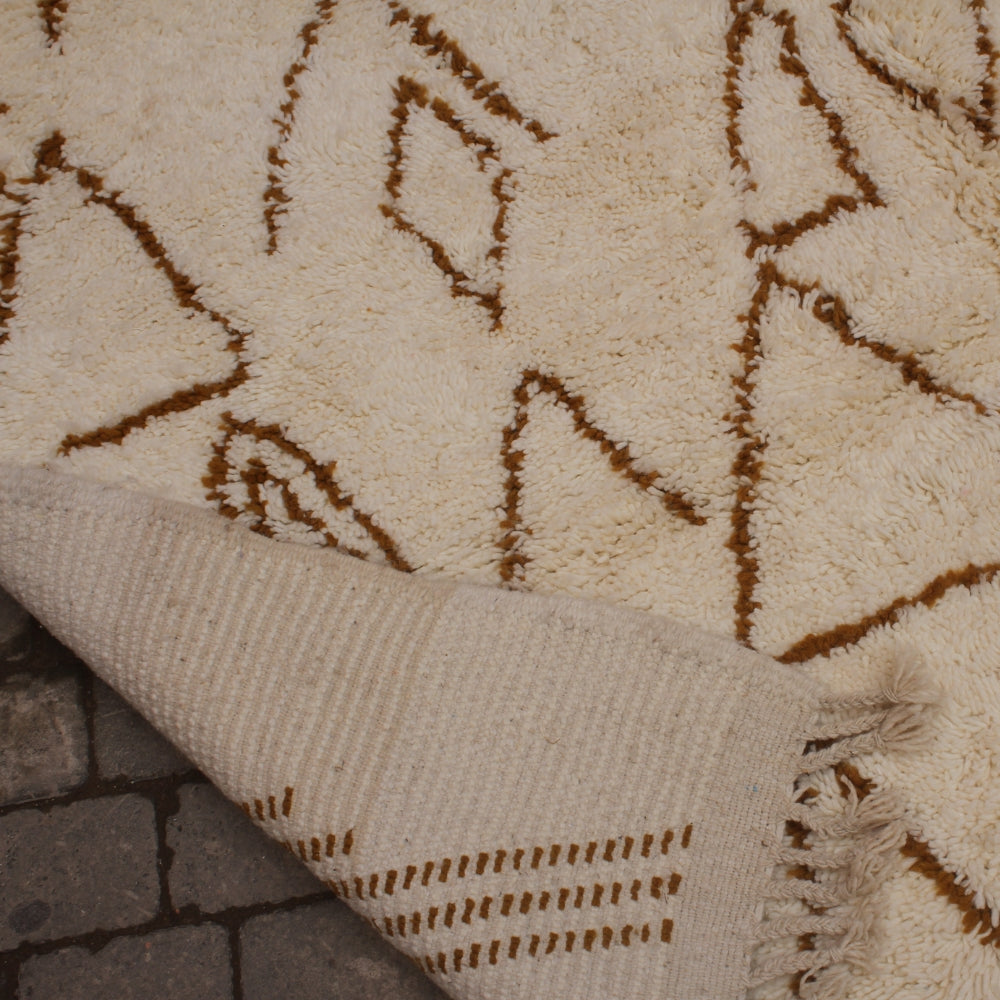 Beni Ouarain Rug - Handwoven Moroccan Wool Berber Carpet