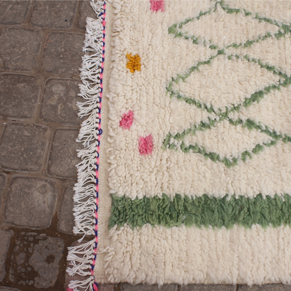 Authentic Azilal Berber rug handmade in Morocco