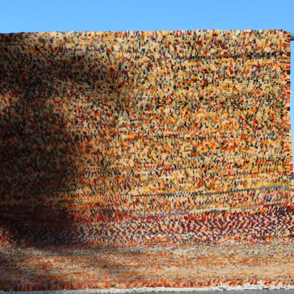 Moroccan Berber rug handmade in Taznakht region